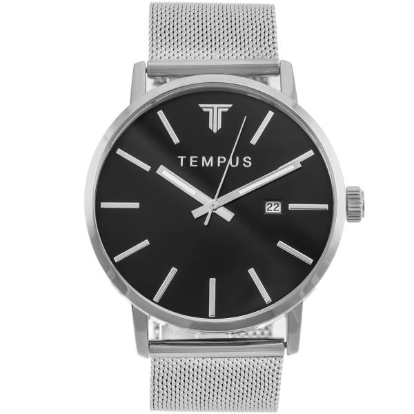 Relógio Tempus Silver Black ZW20145T