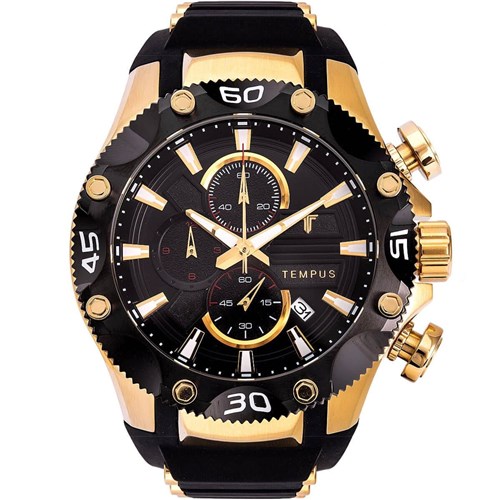 Relógio TEMPUS ZW30330U Gold Black