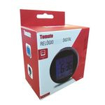 Relógio Termo Higrômetro Temperatura E Umidade Pd-007 Tomate