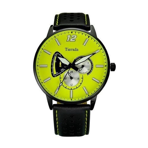 Relógio Tierxda Analógico Amarelo 5273G