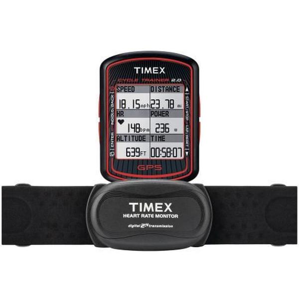 Relógio Timex Hf Cycle Trainer 2.0 T5k615ra/ti Preto