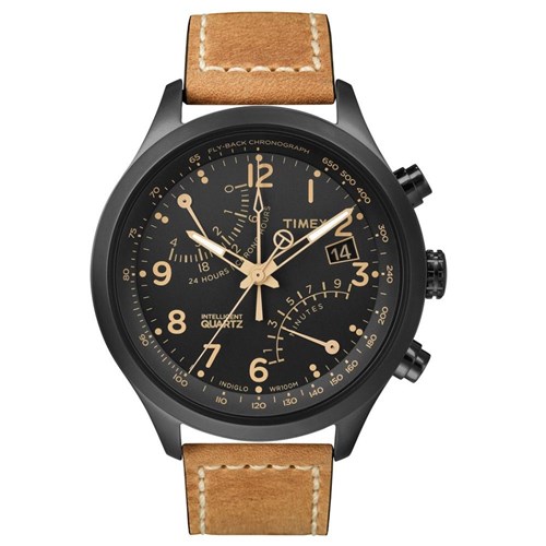 Relógio Timex Intelligent T2N700WW/TN 44mm Preto/Marrom