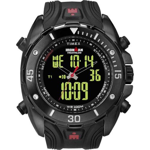 Relógio Timex Ironman Triathlon Dual-Tech 50laps Anadigi Masculino T5k405ww/Tn