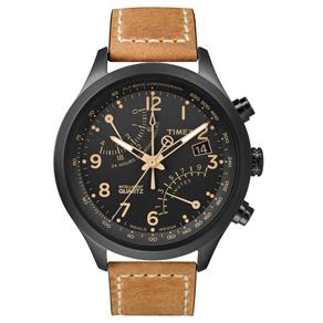 Relogio Timex Masculino Flyback T2n700ww/tn Marrom Ofert