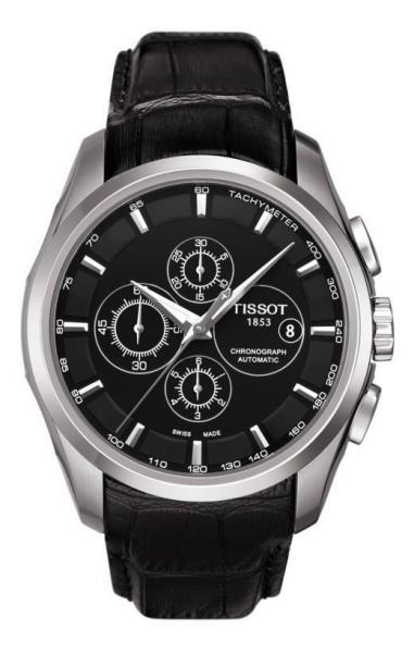 Relógio Tissot Couturier Automático Chrono T0356271605100
