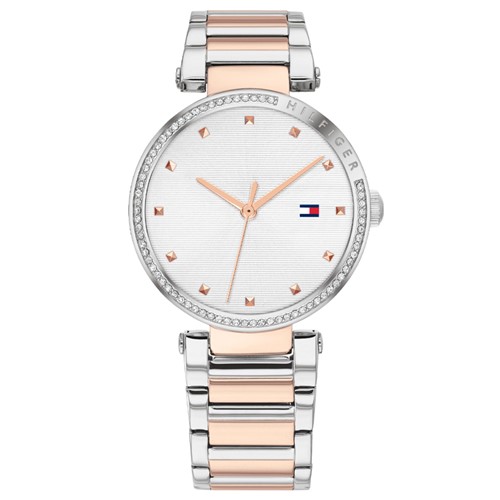 Relógio Tommy Hilfiger Feminino Aço Prateado e Rosé - 1782236 By Vivara - Tricae