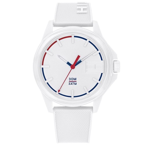 Relógio Tommy Hilfiger Masculino Borracha Branco - 1791623 By Vivara