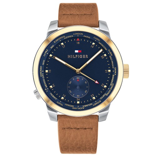 Relógio Tommy Hilfiger Masculino Couro Marrom - 1791553 By Vivara