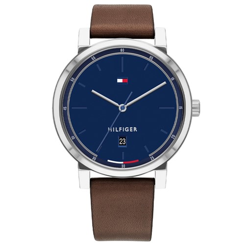 RelÃ³gio Tommy Hilfiger Masculino Couro Marrom - 1791780 By Vivara - Marrom - Masculino - Dafiti