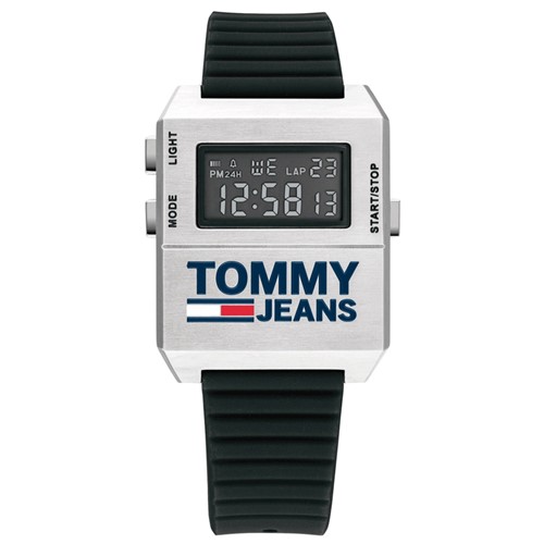 Relógio Tommy Jeans Masculino Borracha Preta - 1791672 By Vivara