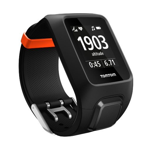 Relógio TomTom Adventurer Outdoor, Cardio Music com GPS, à Prova Dágua, 3GB, Bluetooth - Preto