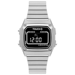 Relógio Touch Retro Unissex Prata TWJH02BW/8B
