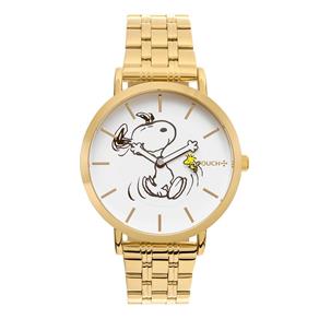 Relógio - Touch Unissex Snoopy Pira Dourado TW2034LCC/4B