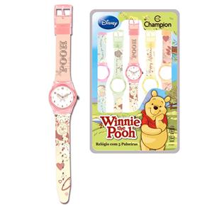 Relógio Troca Pulseira Infantil Analógico Disney Winnie The Pooh DY28112W - Cores Sortidas