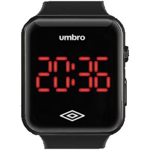 Relógio Umbro Masculino - Ref: Umb-led-b Digital LED Black