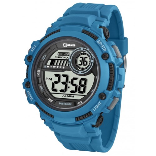 Relógio Unisex X-Games Azul Xmppd522bxdx