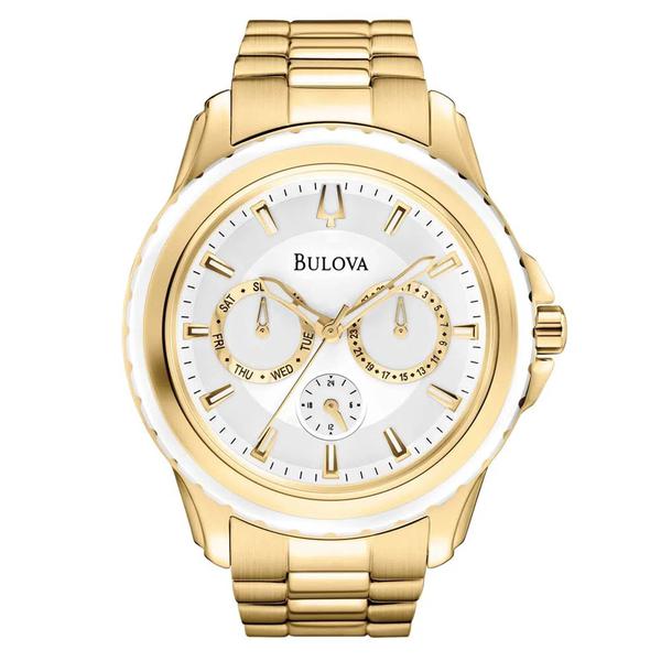 Relógio Unissex Analógico Bulova WB22177h - Dourado