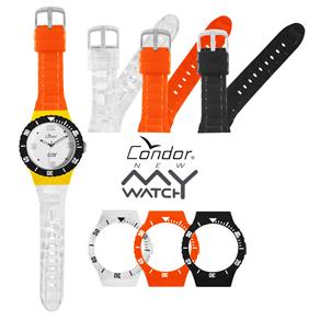 Relógio Unissex AnalógicoTroca Pulseiras Condor New My Watch KM30054B