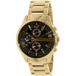 Relógio Unissex Armani Exchange Modelo AX2137 - Foheado a Ouro / a Prova D' Água