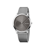 Relógio Unissex Calvin Klein Minimal Aço Prata K3M21123