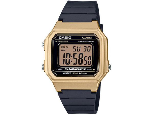 Relógio Unissex Casio Digital Esportivo Standard - W-217HM-9AVDF Preto