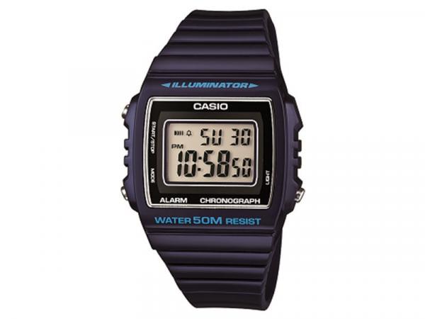 Relógio Unissex Casio Digital - Resitente à Água Vintage W-215H-2AVDF