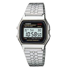 Relógio Unissex Casio Digital Vintage A159WA-N1DF - Prata