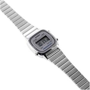 Relogio Unissex Casio Vintage Digital - La670wa-7df - Prata