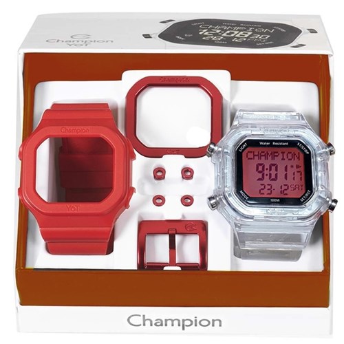 Relógio Unissex Champion Yot Vermelho Cp40180x 30846