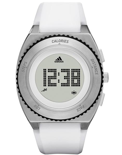 Relógio Unissex Digital Adidas Performance Runner Branco