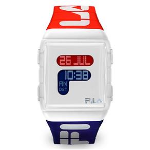 Relógio Unissex Digital FILA Active 105-005 Azul e Vermelho