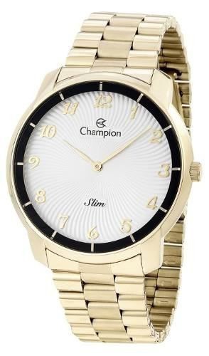 Relógio Unissex Dourado Champion Ca21802h