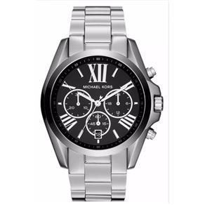 Relógio Unissex Michael Kors Mk5705 Romano Aço Preto 43mm