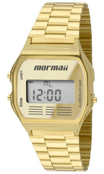 Relogio Unissex Mormaii Dourado Digital MOJH02AB4D