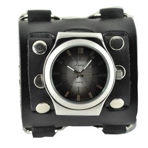 Relógio Unissex Nemesis Modelo WB331K - Pulseira em Couro / a Prova D' Água