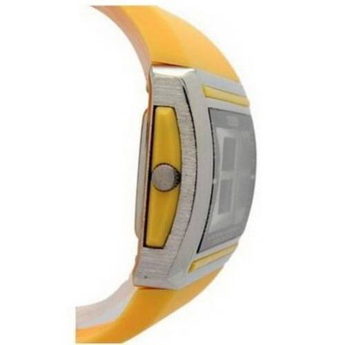Relógio Unissex Ohsen Anadigi Esporte Amarelo Ad0518