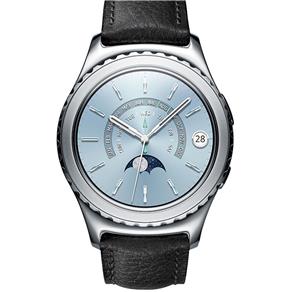 Relógio Unissex Samsung Gear S2 Classic Smartwatch 40Mm Stainless Steel - Platinum - Modelo Sm-R7320Wdaxar