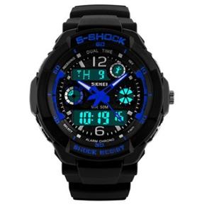 Relógio Unissex Skmei Digital Esporte Azul Ad0955S