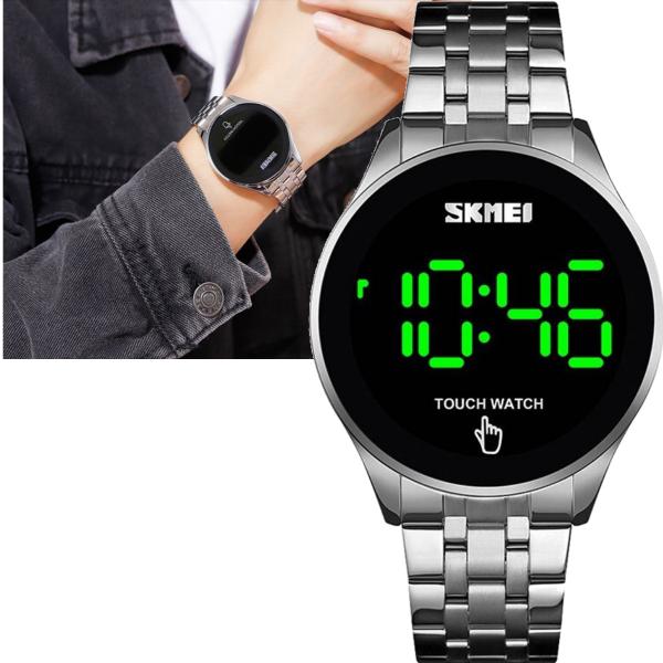 Relógio Unissex Skmei Digital Touch Watch Prateado 1579