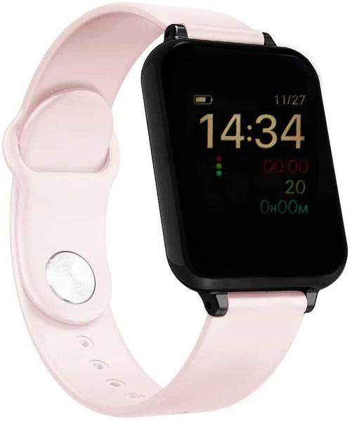 Relógio Unissex Smartwatch Hero Band B57 Relógio Inteligente IOS Android Rosa - Smart Bracelet