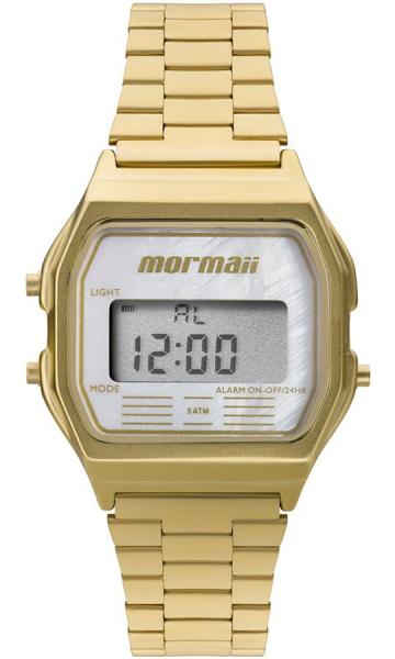 Relogio Unissex Vintage Dourado Digital MOJH02AS4B - Mormaii