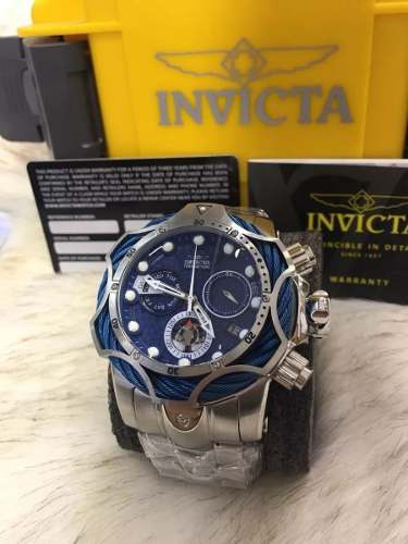 Relógio Invicta Venom 26652 Azul Prata
