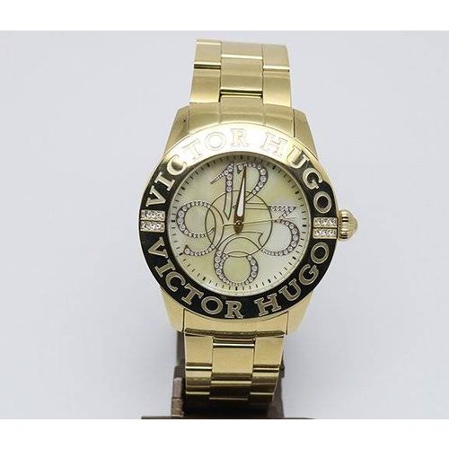 Relógio Victor Hugo Vh10038 Dourado