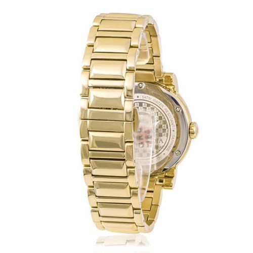 Relógio Victor Hugo Vh11128lsg/28M Diamonds Gold