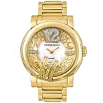 Relógio Victor Hugo VH11128LSG/28M Diamonds Gold