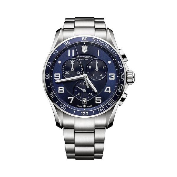 Relógio Victorinox 241652 Chrono Classic Xls Prata Original