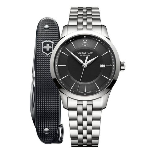 Relógio Victorinox Alliance Black Dial Bracelet com Canivete