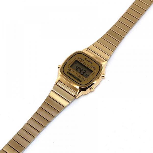 Relógio Vintage Collection Dourado Digital- Casio