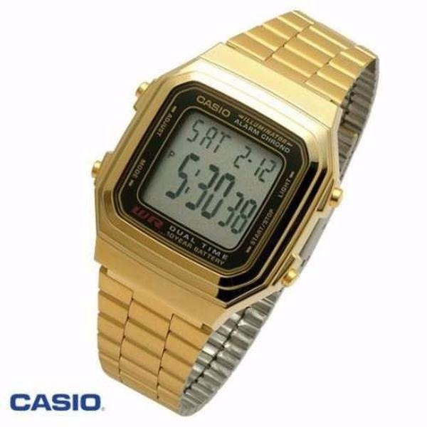 Relógio Vintage Collection Dourado Digital - Casio