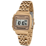 Relógio Vintage Feminino Lince SDRH041L BXRX Rose gold